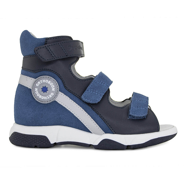 Сандали ортопедические Ортобум для мальчиков 71057-11 электро-сапфир