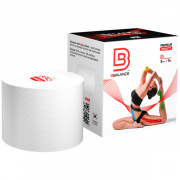 Кинезио тейп Bio Balance Tape 5см х 5м белый.