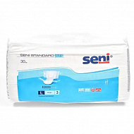 Подгузники для взрослых Seni Standard дышащие Large тяжелая степень недержания 30 шт.