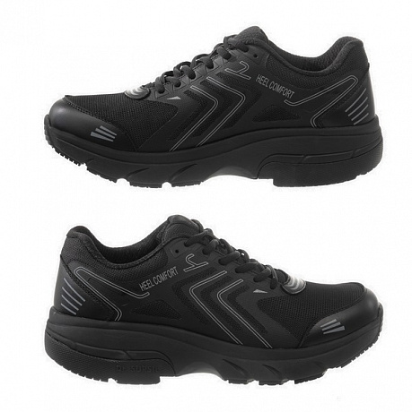 Кроссовки ортопедические Heel Comfort мужские DSHC-23079 черные. Изображение 2 из 3