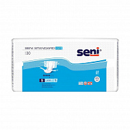 Подгузники для взрослых Seni Standard дышащие Small тяжелая степень недержания 30 шт.